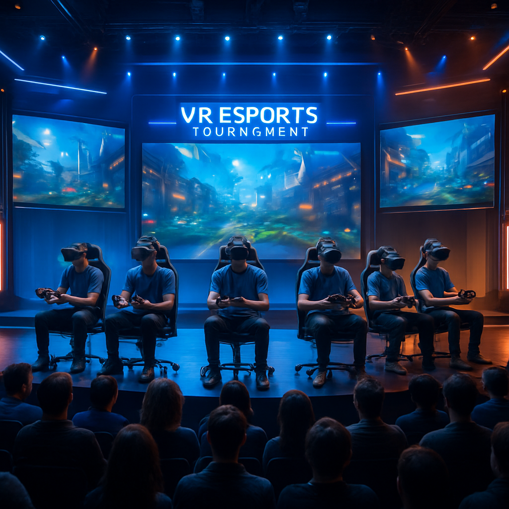 Team Coordination in VR Arena Games